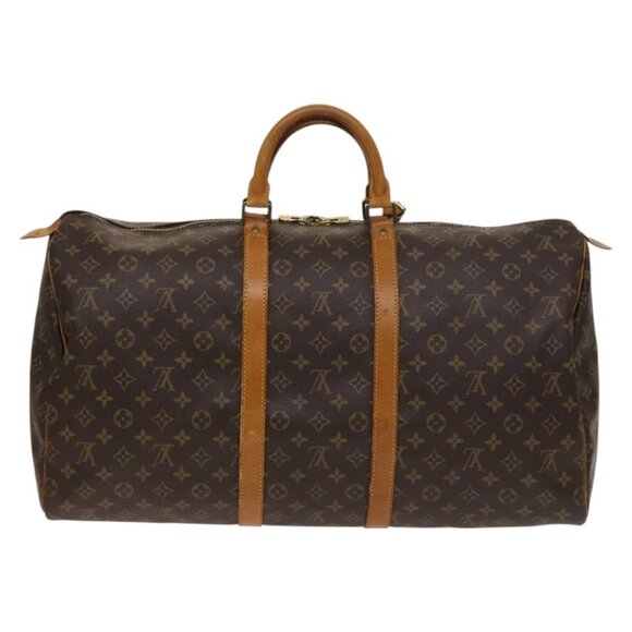 LOUIS VUITTON Monogram Keepall 55 Boston Bag - Picture 3 of 16